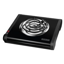 Black+Decker SB1001B Single-Burner Portable Buffet Range, Black - £35.64 GBP