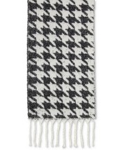 DKNY Womens Houndstooth Blanket Wrap, Black O/S - £11.84 GBP