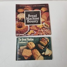 2 Bread Machine Cookbooks More Bread Machine Bounty and Cookbook II Yeast Baking - £3.95 GBP