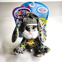 Webkinz Rockerz Bunny Plush Hip Hop New - £23.42 GBP
