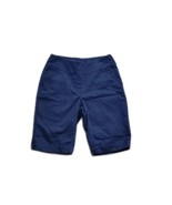 Westbound Pull On Stretchy Shorts ~ Sz 4P ~ Navy Blue ~ Mid Rise ~ 10.5&quot;... - £13.40 GBP