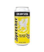 Sprecher Cream Soda, Fire Brewed, Gourmet, Craft Soda, 16oz Can 12 Pack - $50.70 CAD