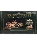 The Holiday Express - Vintage 1996 Animated Train Set No. 380  - £154.62 GBP