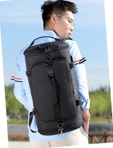 Chuwanglin Fashion backpack men&#39;s Business Laptop backpa casual Bucket bag new U - £43.23 GBP