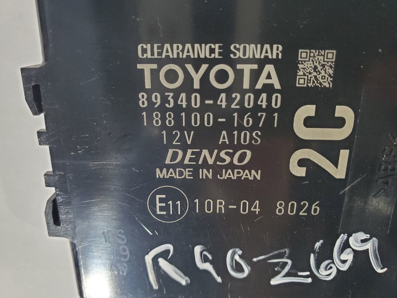2016 2017 2018 Toyota Rav 4 OEM Clearance Sonar Control 89340-42040 Item image 11
