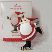 Hallmark Keepsake Christmas Tree Ornament 2013 Skating Santa Limited Edi... - $8.90