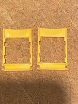 2 Pokemon Guess That Pokemon Pressman Replacment Yellow Flip Pieces Pre-... - $7.99