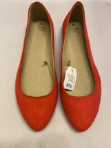 Time and Tru Women Flats Shoes Red Casual - $11.98
