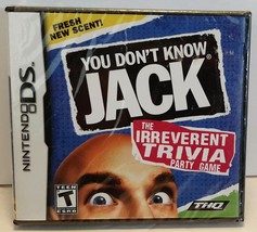 You Don&#39;t Know Jack Nintendo DS - Irreverent Trivia Party Game - New Sealed Game - £7.92 GBP