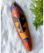 Vintage Hand Carved Wood African Cameroon Fang Tribal African Mask Wall ... - $918.70 MXN