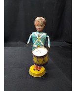 1930s Chein Drum Major Drummer Soldier Tin Toy Wind Up, Missing Drumsticks  - $540.16 MXN