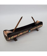 Tibetan Buddhist Mantra Copper Incense Burner 8&quot;-Made in Nepal - $14.99
