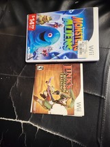 Lot Of 2: Monsters Vs Aliens [Complete] + Link&#39;s Crossbow Training[No Manual] - £4.42 GBP