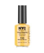 NYC New York Color Long Wearing Nail Enamel, Midtown Mimosa, 0.45 Fl oz  - $3.49
