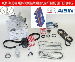 New Toyota Aristo Turbo 2JZGTE Oem Water Pump Housing Kit W/ Gates Timing Belt - £289.69 GBP