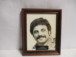 Vintage 1970s Sal Bando framed Real Photo Picture Milwaukee Brewers - £23.34 GBP