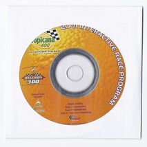 2001 Tropicana 400 Interactive Race Program - $14.80