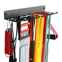 Multi-Purpose Gym Equipment Storage Rack Resistance Bands Storage Hanger... - £40.89 GBP