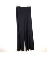 Anthropologie Elevenses High-Rise Wide Leg Button Down Side Black Pants ... - $1,521.02 MXN