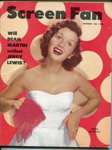 Screen Fan 10/1953-Debbie Reynolds-Lauren Bacall-Marilyn Monroe-VG - £36.37 GBP