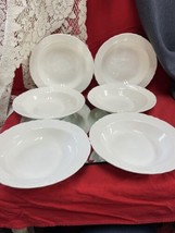 Lot Of 6 - Beautiful Large Unmarked Salad Bowls 8” Diameter - £15.03 GBP