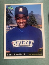1991 Classic Best Promo Card Marc Newfield  - San Bernadino Spirit - MT - $114.02 MXN