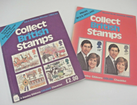 Stanley Gibbons Collect British Stamps Lot of 2 Color Checklist 1981 1983 - £7.51 GBP