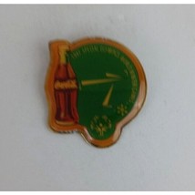 Vintage Coca-Cola 1997 Special Olympics World Winter Games Lapel Hat Pin - £9.58 GBP