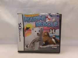 Paws &amp; Claws: Marine Rescue (Nintendo DS, 2011) With Case &amp; Manual Nice - £7.80 GBP