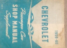 1959 1960 Chevy Chevrolet Car Service Shop Repair Manual Supplement Oem - £26.65 GBP