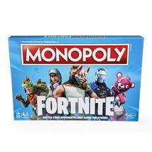MONOPOLY: Fortnite Edition Board Game Inspired by Fortnite Video Game Ages 13 an - £35.58 GBP