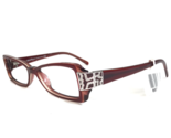 Salvatore Ferragamo Eyeglasses Frames 2613-B 462 Red Burgundy Cat Eye 52... - £52.31 GBP