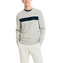 Nautica Men’s Striped Crew Sweater - £19.74 GBP