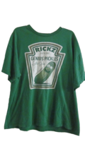 Pickle T shirt Men&#39;s Size XXL  Pickle Hilarious Sarcastic Tee Green White - £8.65 GBP