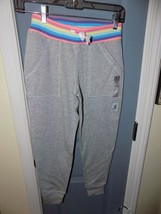 SO Gray Jogger Sweatpants Athletic Drawstring Size 10 Girl&#39;s NEW - £16.15 GBP