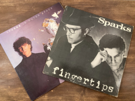 SPARKS Vinyl Lot IN OUTER SPACE LP Album &amp; Fingertips 12&quot; SINGLE Record VG+ - £23.22 GBP
