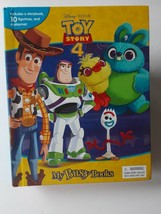 My Busy Book Disney Pixar Toy Story 4 Book With Playmat &amp;  10 Figures - $236.76 MXN