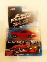 Jada Fast & Furious 1:55 Scale Die Cast Dom's Chevy Chevelle SS Mint On Card - $14.99