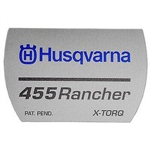 OEM Husqvarna 455 Rancher, 455 E Decal - $4.94