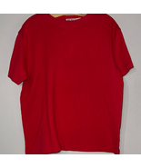 Classic Red Cotton T-Shirt - $219.19 MXN