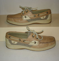 Sperry Top-Sider Women&#39;s Tan Leather /Mesh Original Boat Casual Loafers ... - $15.00
