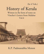 History Of Kerala Written In The Form Of Notes On VisscherS Letters From Malaba - £41.82 GBP