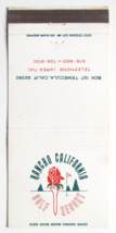 Rancho California Golf Resort - Temecula, California 30 Strike Matchbook Cover - £1.33 GBP