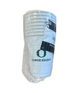 Oregon Ducks White NCAA University College Sports Party 16 oz. Plastic C... - $14.58 CAD