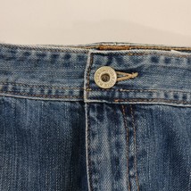 Eddie Bauer Women's Blue Cotton Denim Skirt Pockets Size 8R Waist 30" image 14