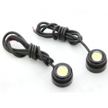 DRL LED SPOT Daytime Lights White Car 2X 12V Rolinger - £15.56 GBP