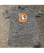 Men’s Nike Denver Broncos Sideline Velocity Dri Fit Tee Medium Grey Tshi... - $426.98 MXN