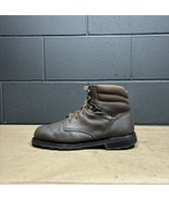 Carhartt Men&#39;s 6&quot; Crazy Horse Brown Soft Toe Work Boots - CMW6174 - Sz 11 M - £39.47 GBP