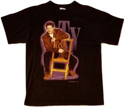 Vtg 90&#39;s Ty Herndon T-Shirt Concert Tour 1999 Original Men&#39;s Large Country NOS - £11.66 GBP