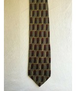 NEW Louis Roth Red Abstract Art Deco Vintage Silk Tie - Never Worn - £5.28 GBP